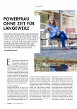 Vorschauseite 1: Powerfrau ohne Zeit für Langeweile