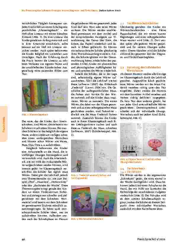 Vorschauseite 2: Die Umsetzung des Lessmann-Konzepts in einer Diagnoseund Förderklasse