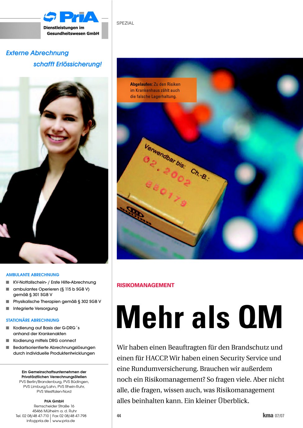 Vorschauseite 1: Mehr als QM