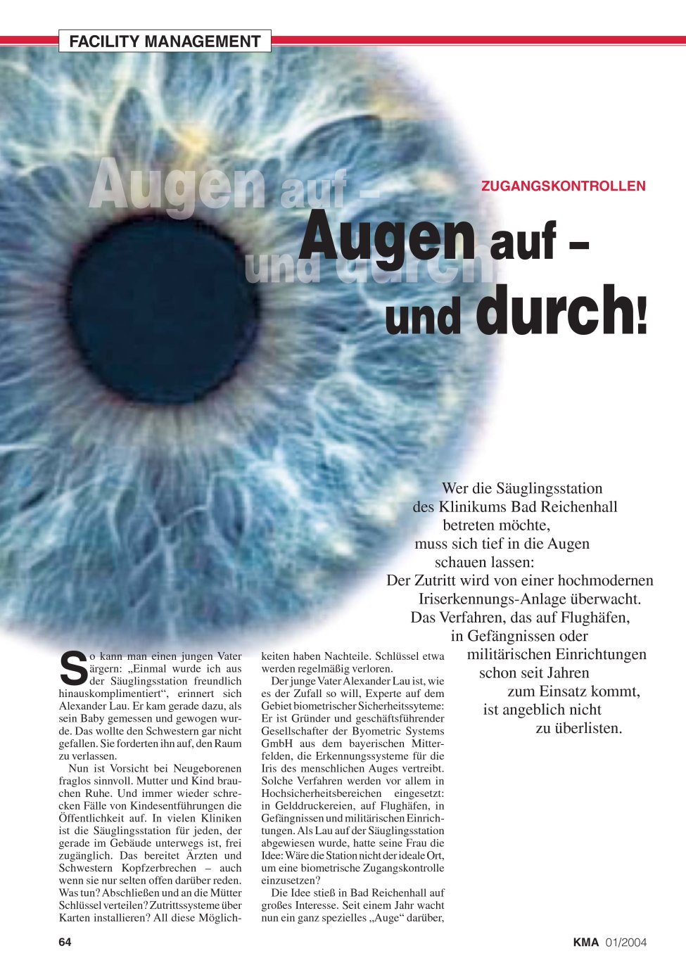 Vorschauseite 1: Augen auf – und durch!