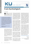 Vorschauseite 1: N wie Nachhaltigkeit