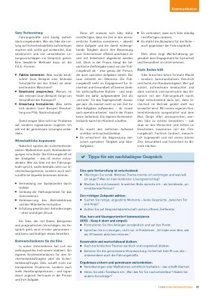 Vorschauseite 4: Sicherheitsbeauftragte im Gespräch mit der Führungskraft Wir sollten mal reden!