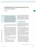 Vorschauseite 1: Konfliktlösung in einer ergotherapeutischen Praxis: Ein Blick auf das Führungshandeln