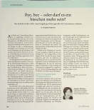 Vorschauseite 1: Bye, bye - oder darf es ein bisschen mehr sein?