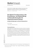 Vorschauseite 1: Die digitale Transformation in der Erwachsenenund Weiterbildung als Herausforderung für die Organisationsentwicklung