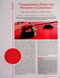 Vorschauseite 1: Therapeutisches Klettern bei Menschen mit Depression - Erfahrungen aus Psychound Physiotherapie