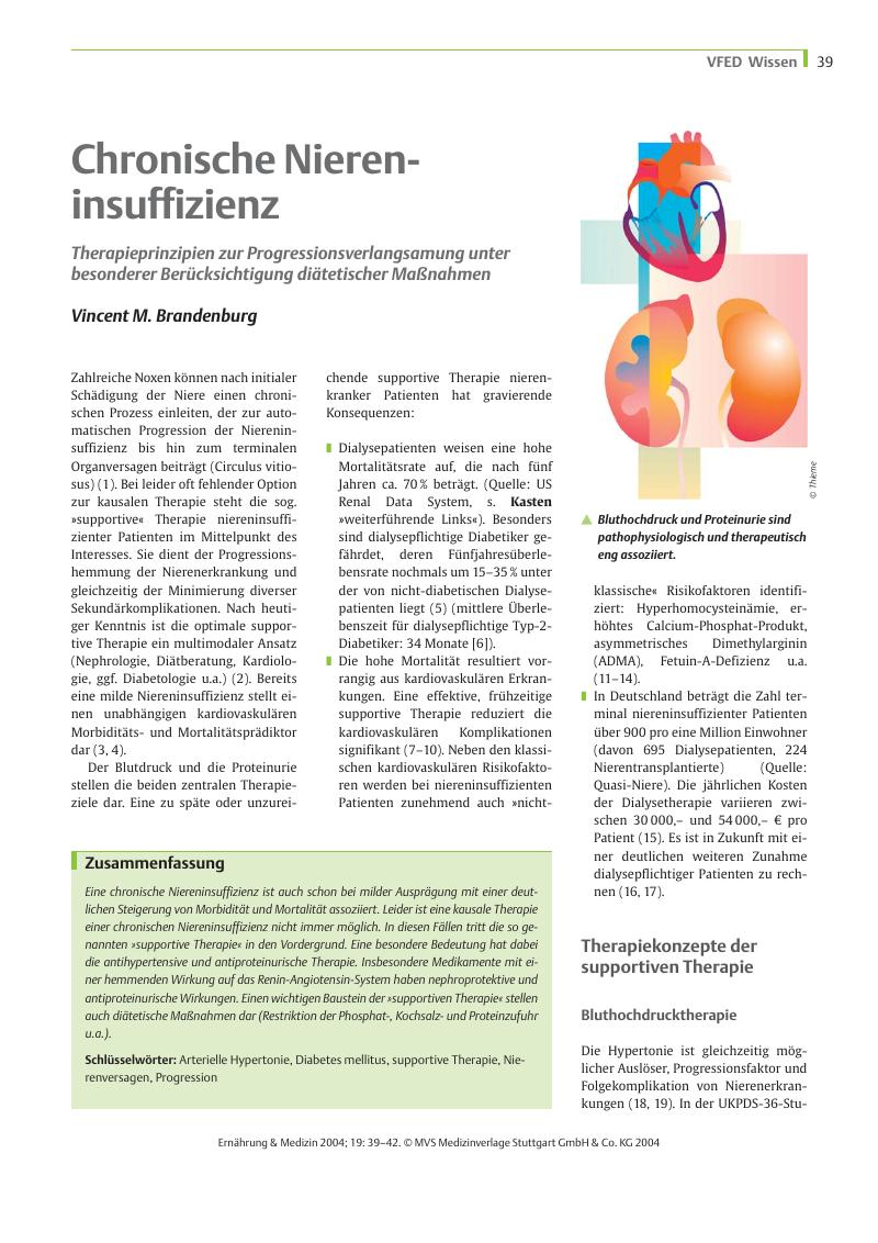 Vorschauseite 1: Chronische Niereninsuffizienz