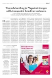 Vorschauseite 1: Traumabehandlung in Pflegeeinrichtungen soll Lebensqualität Betroffener verbessern.