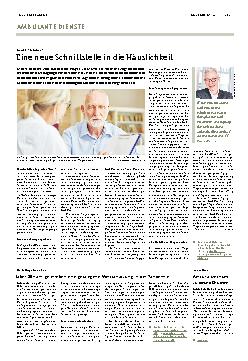 Vorschauseite 1: Eine neue Schnittstelle in die Häuslichkeit.