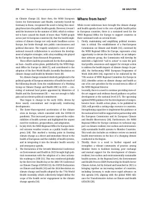 Vorschauseite 2: Europäische Perspektive zum Klimawandel und zur Gesundheit