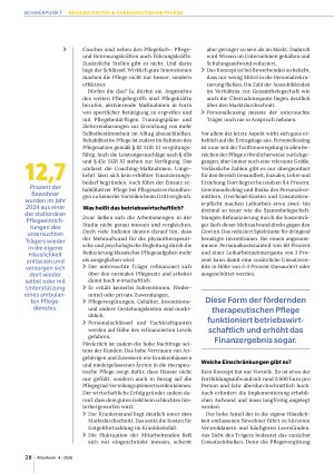 Vorschauseite 3: Erträge steigern mit rehabilitativer Pflege