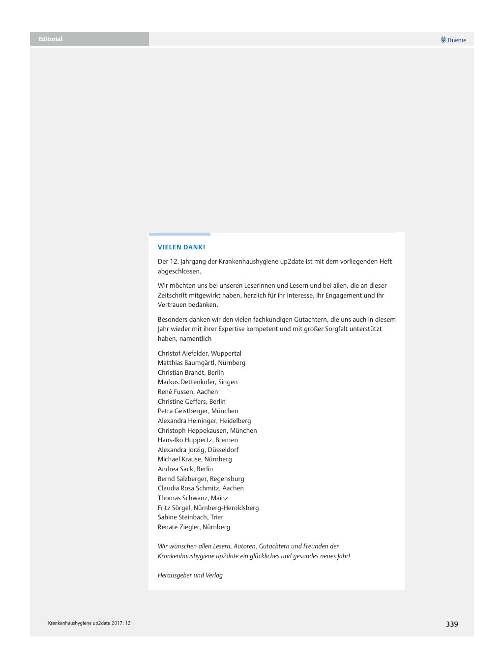 Vorschauseite 1: Vielen Dank!