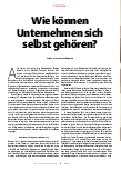 Vorschauseite 1: Wie können Unternehmen sich selbst gehören?