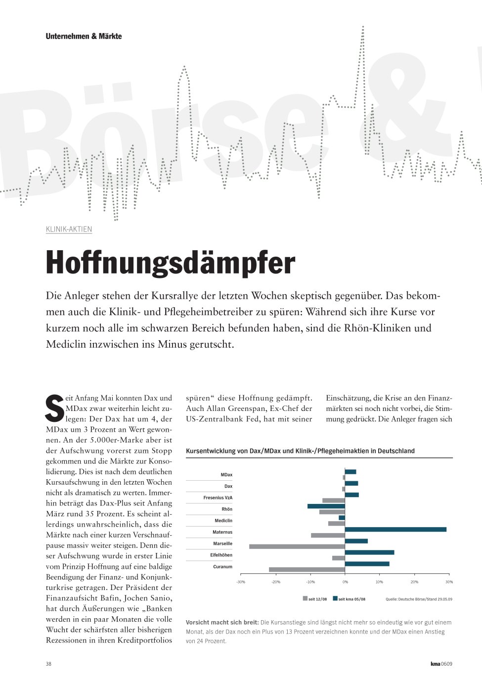 Vorschauseite 1: Hoffnungsdämpfer
