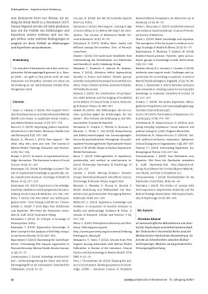 Vorschauseite 4: Was meint Erfahrung als Expertise? Eine kulturanthropologische Perspektive auf Erfahrungsexpertisen in der Peer-Arbeit