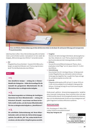 Vorschauseite 4: Delegieren mit System