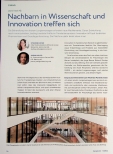 Vorschauseite 1: Nachbarn in Wissenschaft und Innovation treffen sich