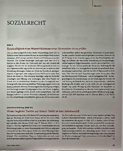 Vorschauseite 1: Sozialrecht