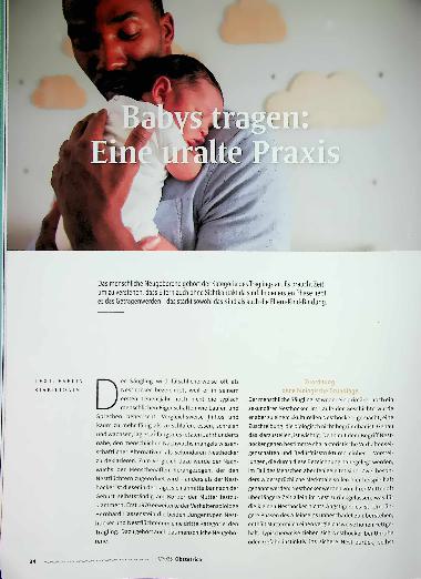 Vorschauseite 1: Babys tragen: Eine uralte Praxis