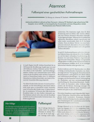 Vorschauseite 1: Atemnot Fallbeispiel einer ganzheitlichen Asthmatherapie