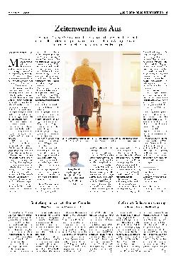Vorschauseite 1: Zeitenwende ist Aus.