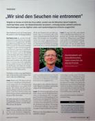Vorschauseite 1: Wir sind den Seuchen nie entronnen.