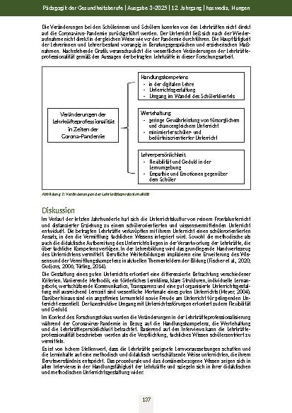 Vorschauseite 5: Transformation der Lehrkräfteprofessionalität durch die Coronavirus-Pandemie