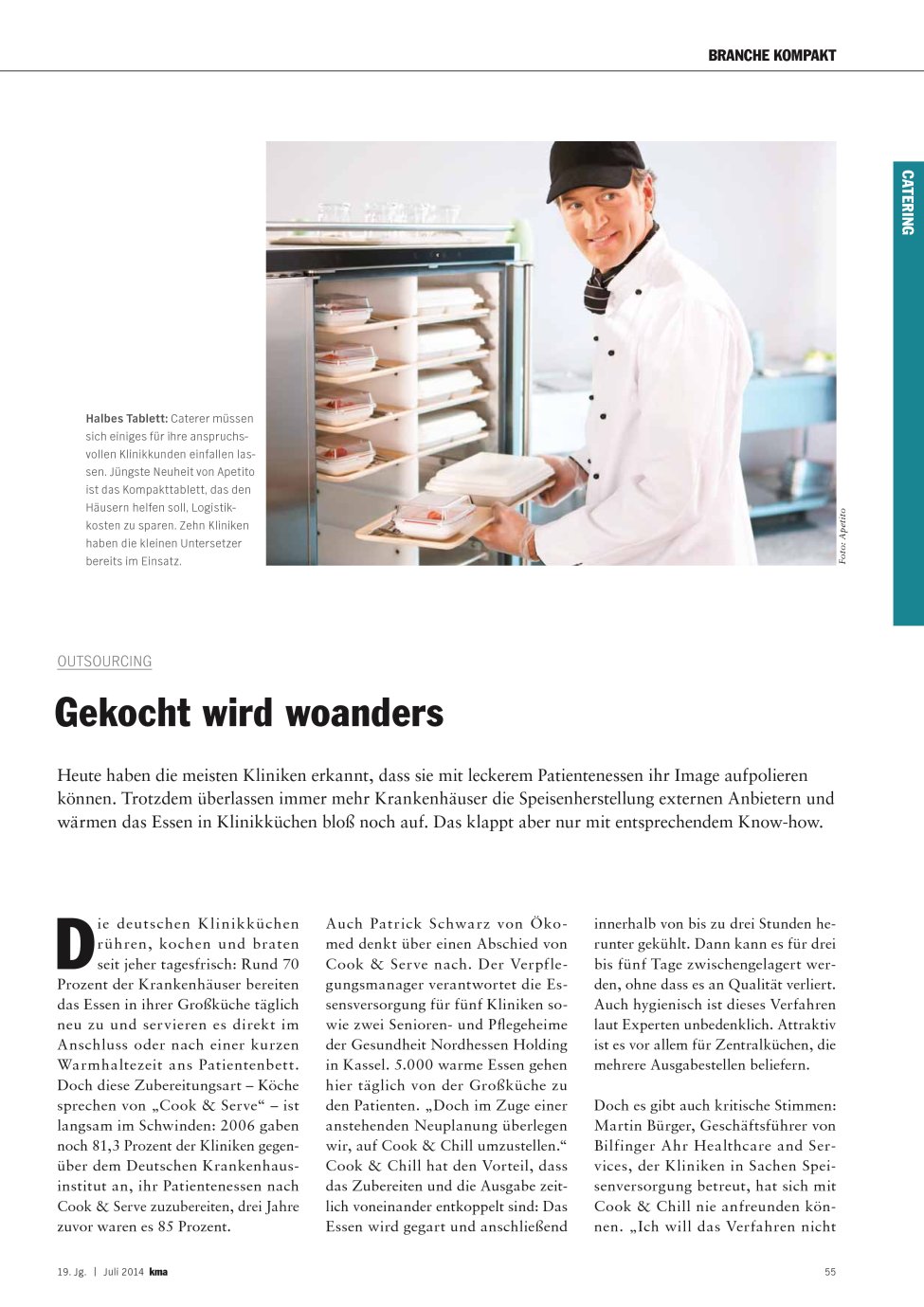Vorschauseite 1: Gekocht wird woanders