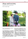 Vorschauseite 1: Pflege und Forschung: Neues aus der Wissenschaft