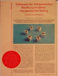 Vorschauseite 1: Stellenwert der therapeutischen Beziehung im physiotherapeutischen Setting