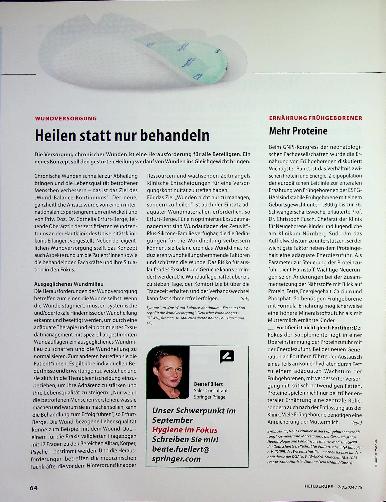 Vorschauseite 1: Heilen statt nur behandeln