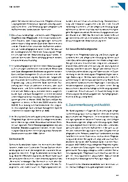 Vorschauseite 5: Rechtssichere Pflegebedarfsplanung? Steuerungsoptionen für eine bedarfsgerechte Infrastruktur in der Langzeitpflege – Teil 2