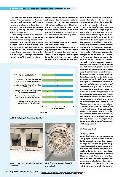 Vorschauseite 4: Flächenhygiene in der Praxis: Eine kritische Analyse zur Umsetzung der KRINKO-Empfehlung in Krankenhäusern