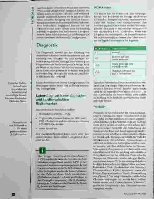 Vorschauseite 2: Das metabolische Syndrom | Stoffwechselprobleme als kardiovaskuläre Risiken und Promotoren stiller Inflammation