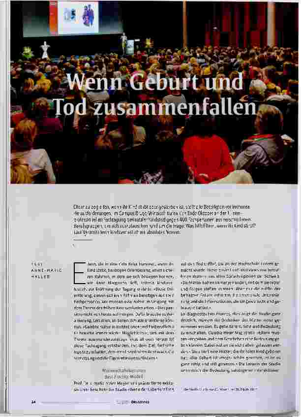 Vorschauseite 1: Wenn Geburt und Tod zusammenfallen