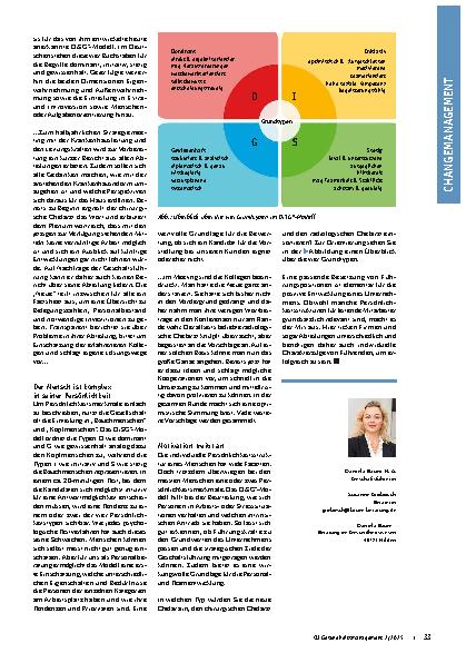 Vorschauseite 2: Passen Sie zu uns Persönlichkeitstests als wichtiges Hilfsmittel zur Gewinnung der idealen Führungskräfte