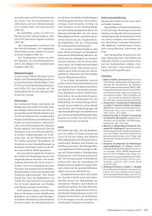 Vorschauseite 6: Kombination des Kompressionssystems CoFlex TLC zinc/calamine mit der superabsorbierenden Wundauflage curea P1/P2