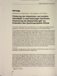 Vorschauseite 1: Förderung der körperlichen und sozialen Aktivitäten in zwei Hamburger Quartieren: Auswertung der Basiserhebungen zur Evaluation des Quartiersprojektes AGQua