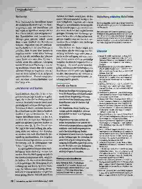 Vorschauseite 6: Online-Befragung zur Bekanntheit von Angeboten zur Aufklärung, Prävention, Beratung und Nachsorge bei Essstörungen