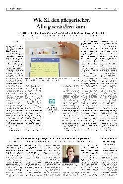 Vorschauseite 1: Wie KI den pflegerischen Alltag verändern kann