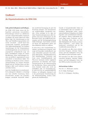Vorschauseite 5: Gesamtausgabe 3-2026 A+I Supp