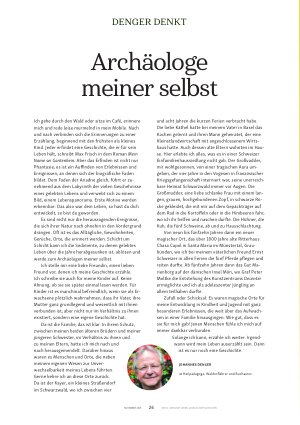 Vorschauseite 1: Archäologe meiner selbst