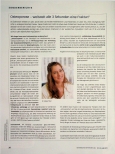Vorschauseite 1: Osteoporose - weltweit alle 3 Sekunden eine Fraktur!