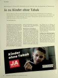 Vorschauseite 1: Ja zu Kindern ohne Tabak