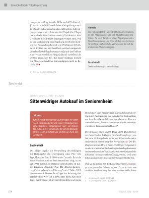 Vorschauseite 4: Abrechnungsbetrug eines ambulanten Pflegedienstes