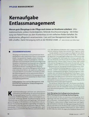 Vorschauseite 1: Kernaufgabe Entlassmanagement