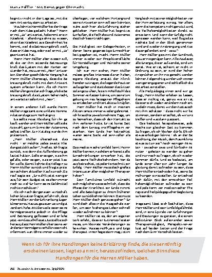 Vorschauseite 4: Mit Demut gegen Ohnmacht Einheitspädagogischer Entwurf