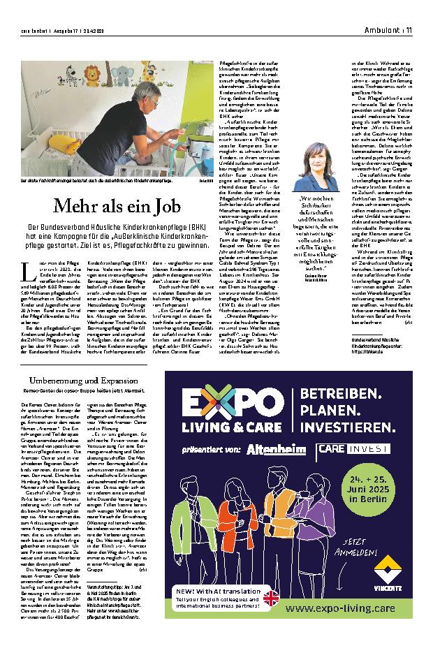 Vorschauseite 1: Mehr als ein Job
