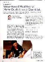 Vorschauseite 1: Value-based Healthcare: Mehr Qualität statt Quantität