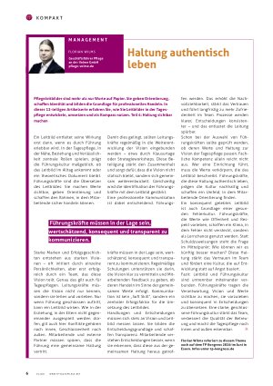 Vorschauseite 1: Haltung authentisch leben